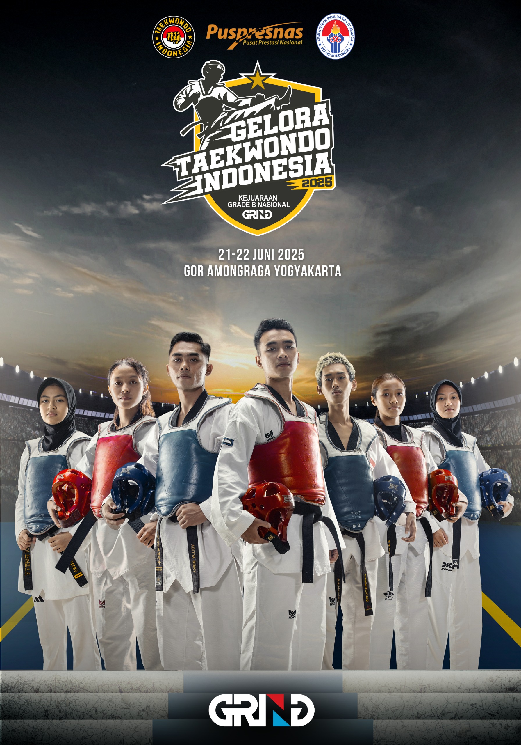 Panggung Juara Taekwondo Indonesia VIP TAEKWONDO TEAM BANDUNG