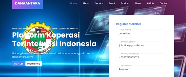Danaantara Platform Koperasi Terintegrasi Indonesia VIP TAEKWONDO TEAM BANDUNG